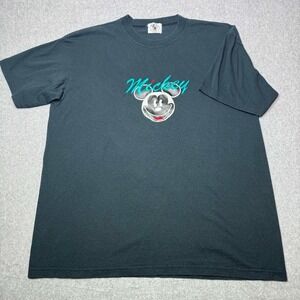 Vtg Mickey Mouse Shirt 90s Disney Mickey & Co‎ XL Embroidered Single Stitch